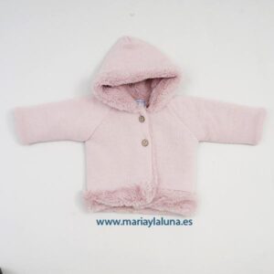 Trenka Bebé Pangasa Con Pelo Interior Little Mouse Rosa 6 meses