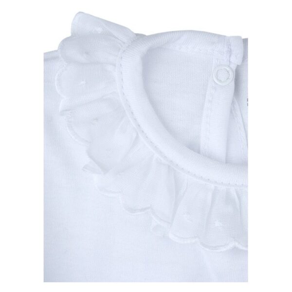 Puntilla Body Algodón Blanco 1 a 24 meses - Imagen 3