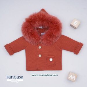 Trenka Luxury Pelo Natural Brandy Pangasa 3-6 meses