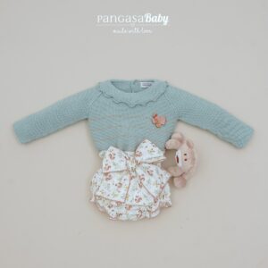 Conjunto Ardilla Pangasa Soft Wild Verde