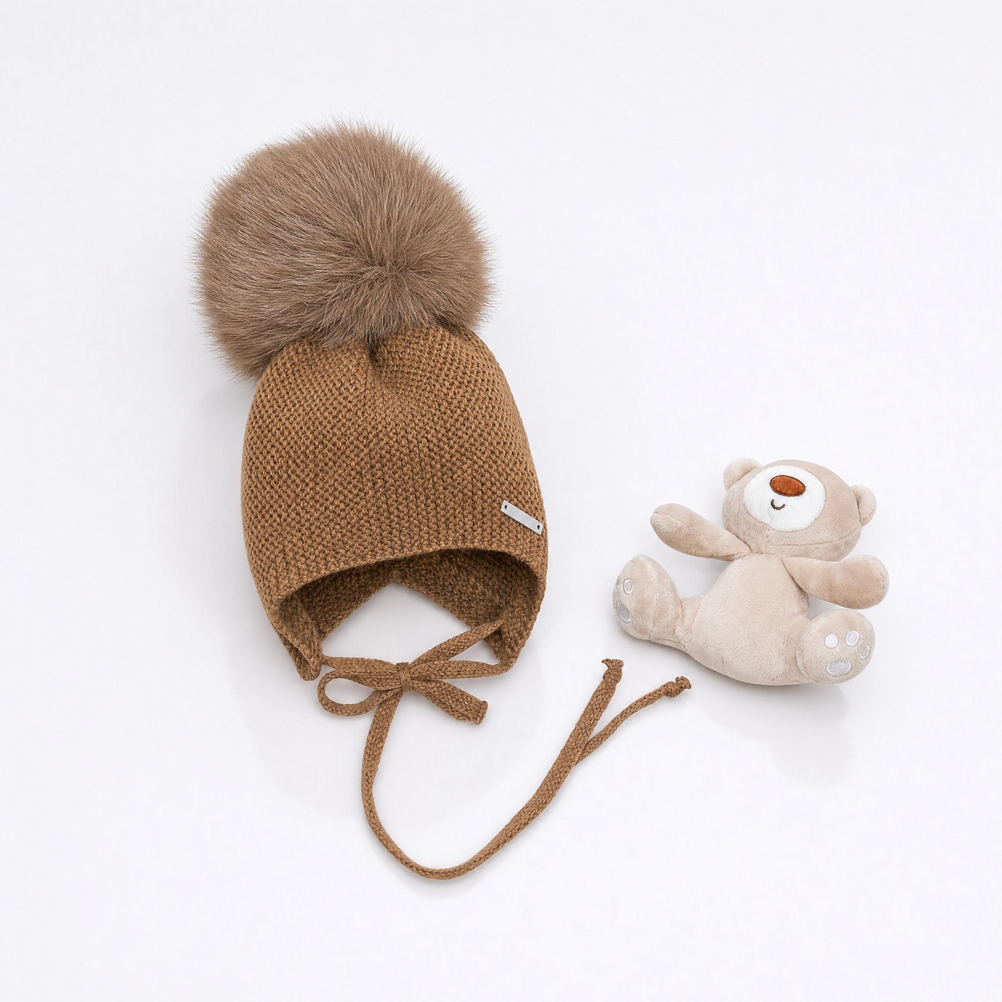 Gorro Orejero Pelo Pangasa Chocolate