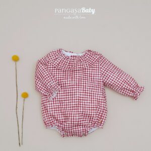 Pelele Tela Pangasa Rouge Couture  Granate Cereza