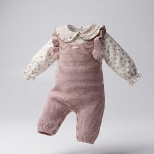 Peto y Blusa Pangasa Rosa Vintage